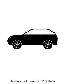 plantilla de logotipo de ilustración de icono de coche