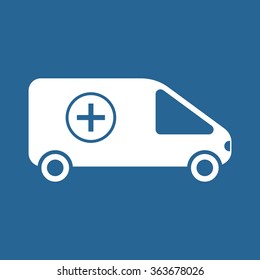 Car icon, vector illustration. Modern design. Flat design style