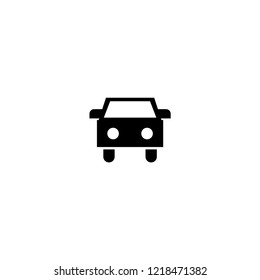 car icon. car vector illustration on white background for web and apps.