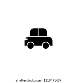 car icon. car vector illustration on white background for web and apps.