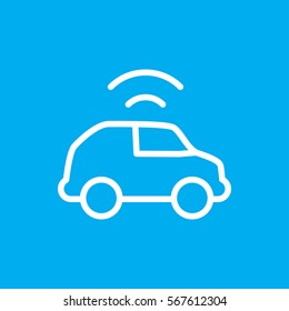 car icon vector illustration sign symbol