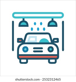 Automobil-Symbol, Vektorgrafik-Stil