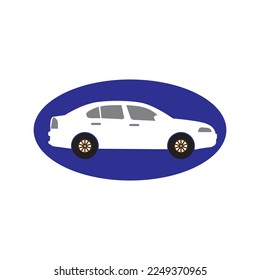 car icon vector illustration symbol design