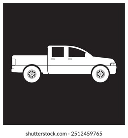 Diseño de símbolo de Ilustración vectorial de icono de coche