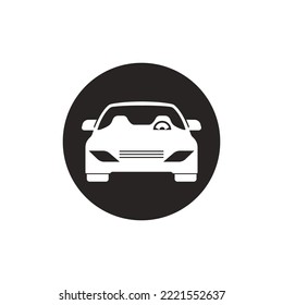 Diseño de la ilustración del vector del icono del automóvil