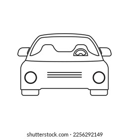 Car icon vector illustration template design