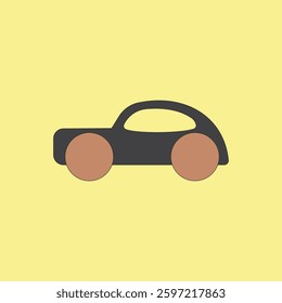 Car icon vector illustration. Vehicle transportation symbol