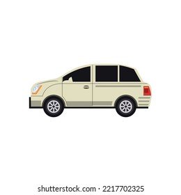 car icon vector image white color with white background