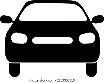 icono de coche vector ilustración aislada en fondo blanco..eps