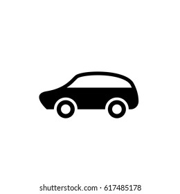 Car icon. Vector logo illustration isolated sign symbol