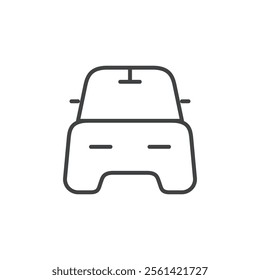 Car icon Vector logo set flat