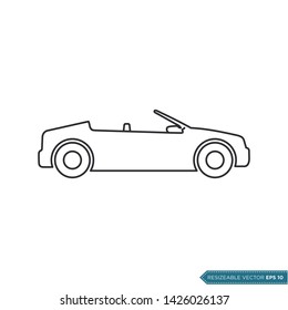 Car Icon Vector Logo Template