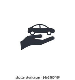 car icon vector logo template
