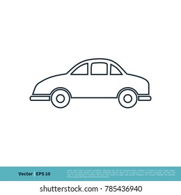 Car Icon Vector Logo Template Illustration Design. Vector EPS 10.