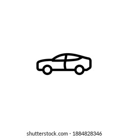 Car icon in vector. Logotype