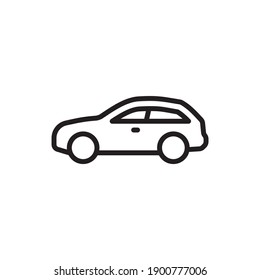 car icon in vector. Logotype