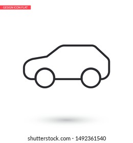 car icon vector . Lorem Ipsum Illustration design