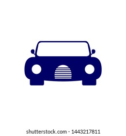 Car icon.car icon vector on gray background. Vector illustration.