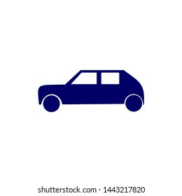 Car icon.car icon vector on gray background. Vector illustration.