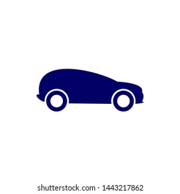 Car icon.car icon vector on gray background. Vector illustration.