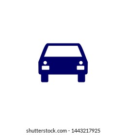 Car icon.car icon vector on gray background. Vector illustration.