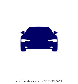 Car icon.car icon vector on gray background. Vector illustration.