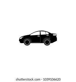 Car icon.car icon vector on white background.Element of popular car icon. Premium quality graphic design. Signs, symbols collection icon for websites, web design,