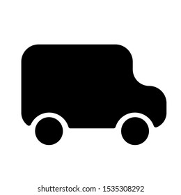 Car icon vector on white background. Vector illustration.