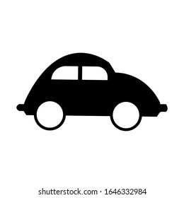  car icon vector on a white background