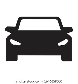 Car icon.car icon vector on white background. Vector illustration.