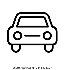 car icon vector on white background
Vector icon on white background travel