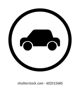 Car icon.car icon vector on white background. Vector illustration.