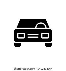 car icon vector.  perfect car symbol. White background. web design and mobile design.