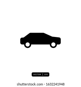 Car Icon Vector - Sign or Symbol
