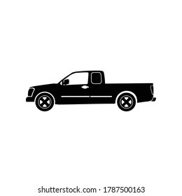 símbolo de vector de icono de coche aislado
