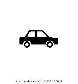 Car icon vector. car vector icon. small sedan