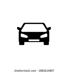 Car icon vector. car vector icon. small sedan