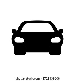 Car Icon Vector Symbol On White Background. Eps10.