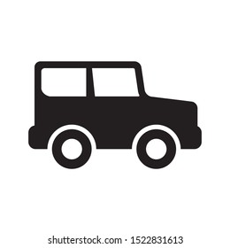 car icon vector symbol template