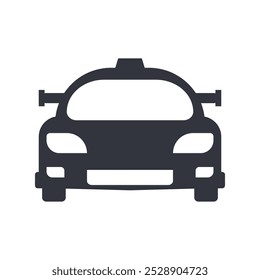 Ilustración de Plantilla de Vector de icono de coche
