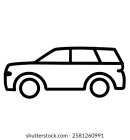 Car icon vector transportation illustration