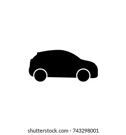 Car icon, Car icon vector, in trendy flat style isolated on white background. Car icon image, Car icon illustration