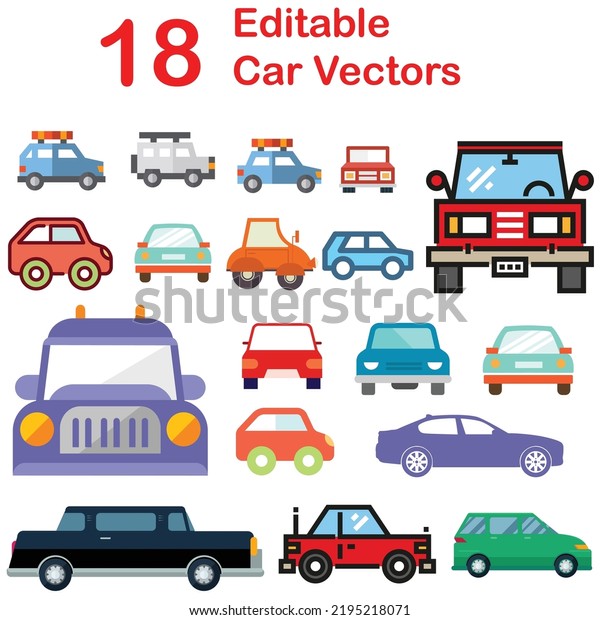 car icon vectors for your
projects