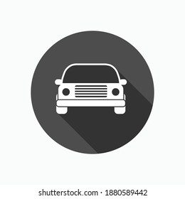 Car Icon. Vehicles Symbol - Vector, Sign for Design, Presentation, Website or Application Element.