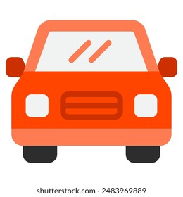 Icono del coche para el Web, App, infografía, etc