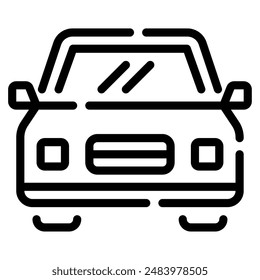 Car icon for web, app, infographic, etc