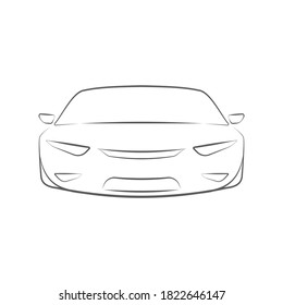 Car icon/logo illustration . Vector . EPS 10