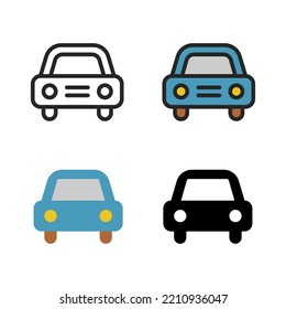 car icons in different styles
