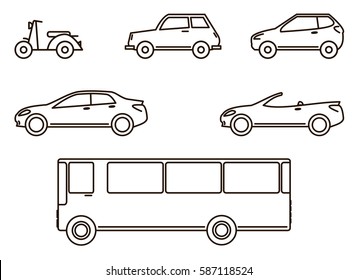 Car Outline Images, Stock Photos & Vectors 