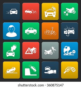 Car icons set. 